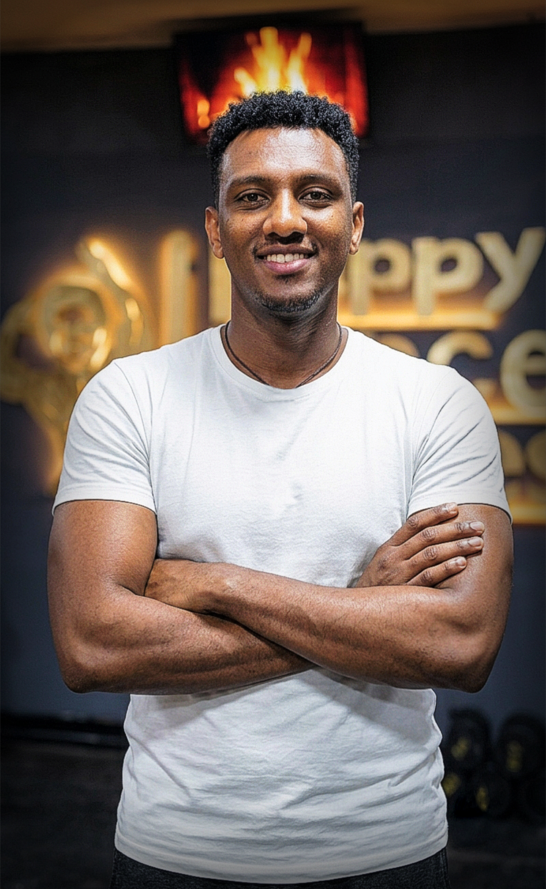 Henok Desalegn, founder and dance fitness coach